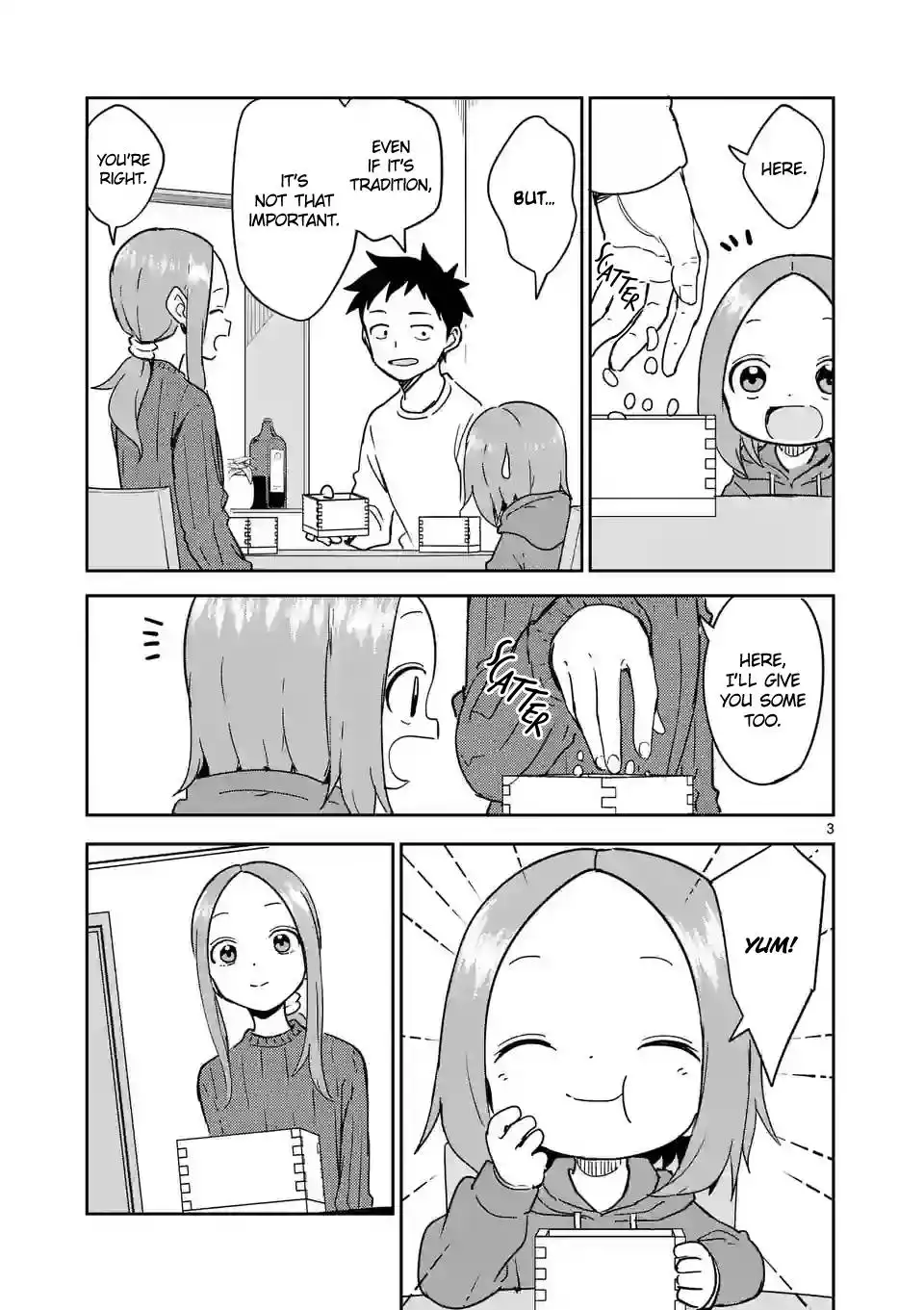 Karakai Jouzu no (Moto) Takagi-san Chapter 264 3